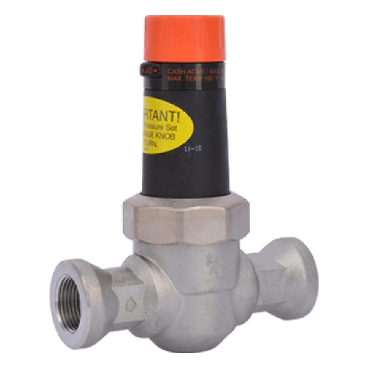 EB25 Stainless Steel Pressure Regulating Valve | Cash Acme