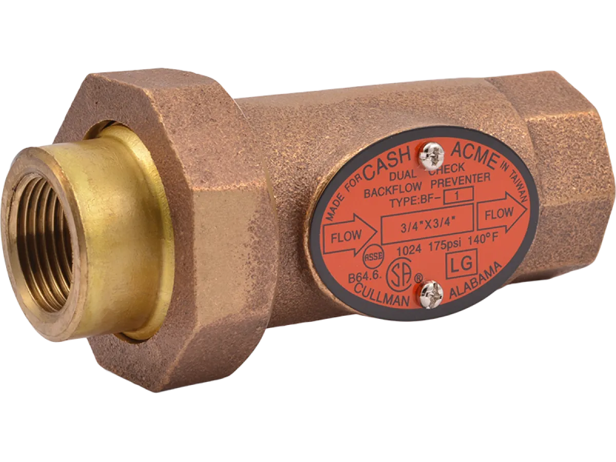 BF Dual Check Valve